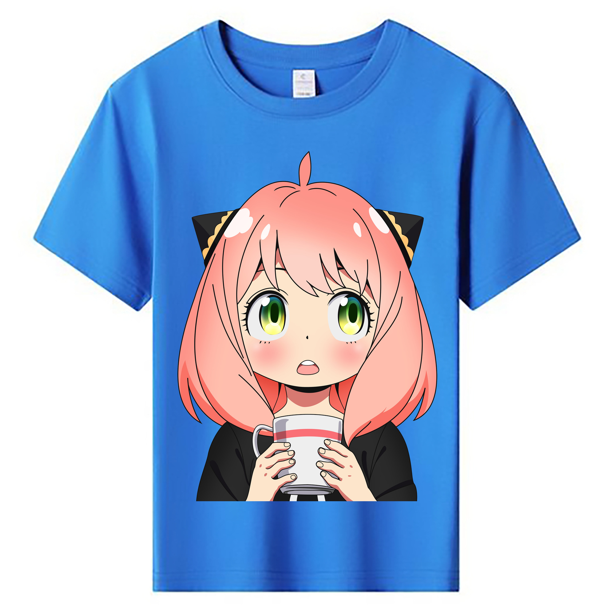 （画像用） SPY×FAMILY间谍家家酒 綿100％キッズTシャツ（フロントプリント）
